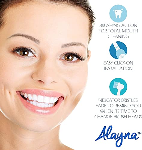 Alayna Replacement Electric Toothbrush Heads for Oral B - Pack of 8