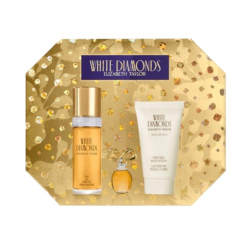Elizabeth Taylor White Diamonds 3-Piece Fragrance Gift Set - 1 Fl Oz