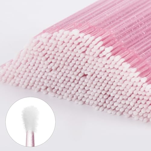 Tbestmax 500 Pcs Micro Applicator Brushes for Eyelash Extensions