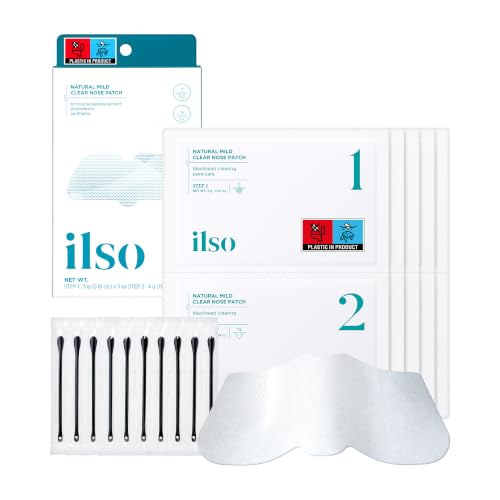 ilso Clear Nose Patch - 2-Step Blackhead & Sebaceous Filament Remover (5 Pcs)
