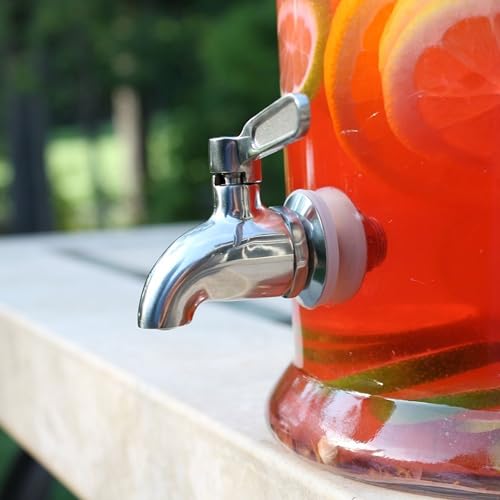 Sumerain Stainless Steel Spigot for Beverage Dispenser - Easy Clean & Quick Install