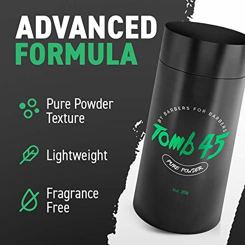 Tomb45 Pure Powder for Men - Volumizing Hair Styling Powder