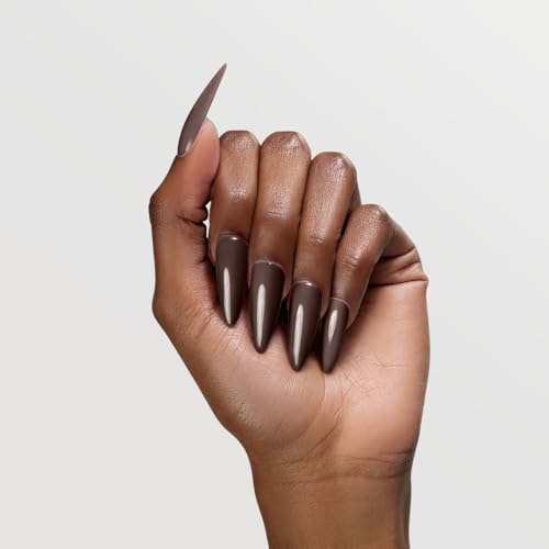 Chaun Legend UV Gel Nail Polish Knock on Wood LG5077 Deep Brown 0.5oz Long Lasting Salon Quality