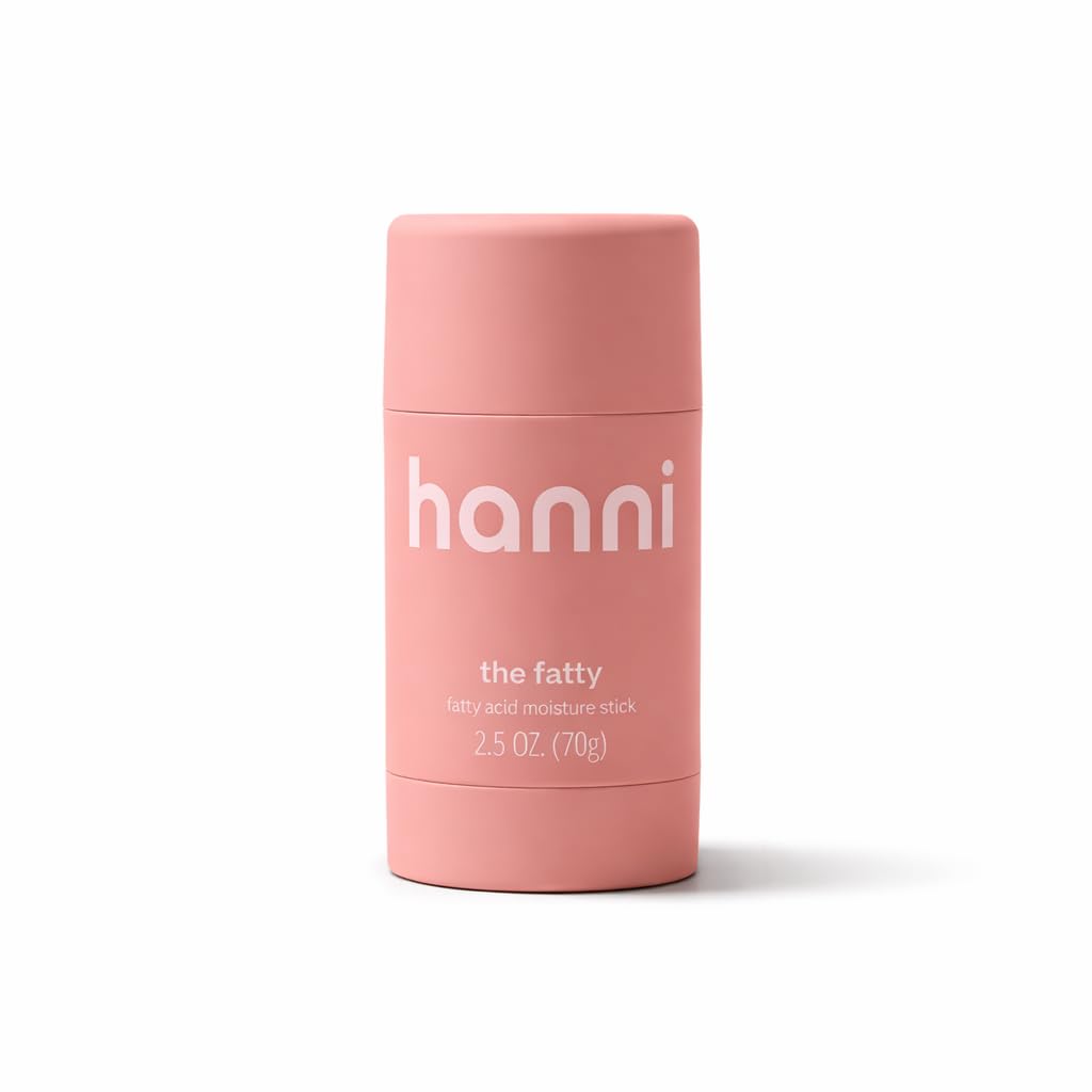 Fatty Body Moisturizer Stick - Hydrating Solid Lotion with Fatty Acids | Travel Size, Fragrance-Free, 2.5 oz