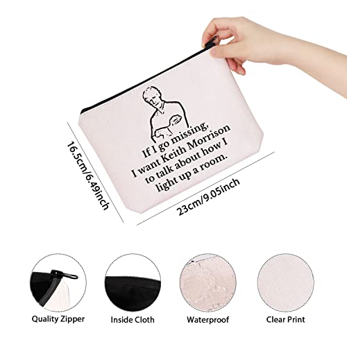 True Crime Podcast Makeup Bag - Canvas Cosmetic Organizer Gift
