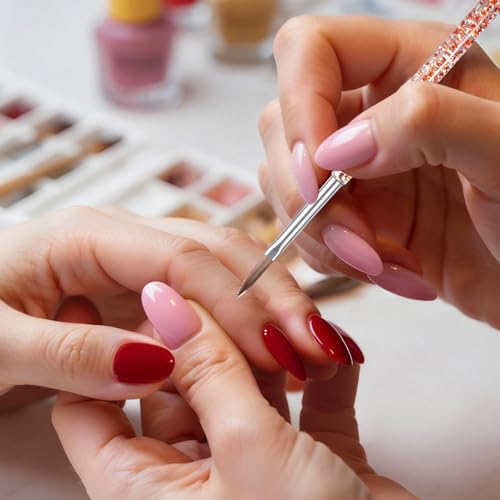 French Tip Nail Stamp Kit with Scraper & Brushes - DIY Nail Art