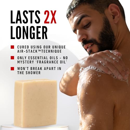 The Black Stuff All-Natural Bar Soap for Men - Galway Bay Rum