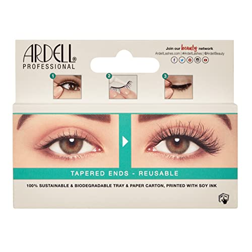 Ardell Eco Lashes 455 - Pack of 2 Natural, Medium Length Fake Eyelashes