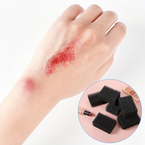 12 Pcs Stipple Makeup Sponges for Special Effects & Halloween