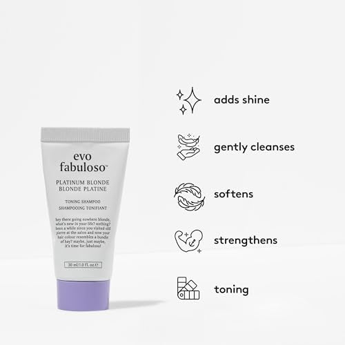EVO Fabuloso Platinum Blonde Toning Conditioner - 1.0 fl. oz. Travel Size