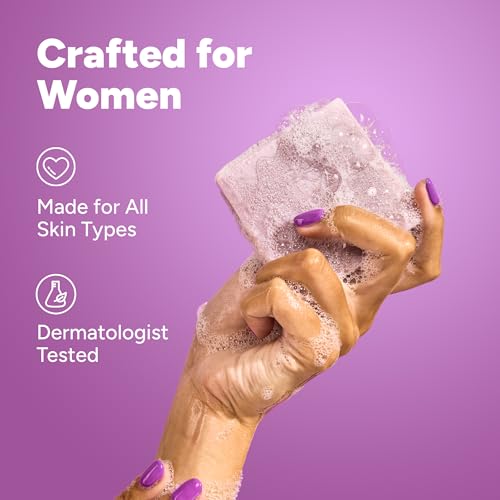 Natural Women’s Cold-Process Shea & Lavender Body Soap Bar - 5oz