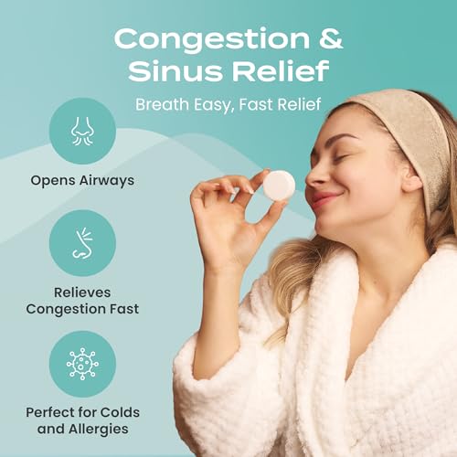 Body Restore Shower Steamers Aromatherapy 15 Pack ? Fathers Day Gift for Dad, Birthday Gifts for Women & Men, Spa Stress Relief & Relaxation Self Care Gifts ? Premium Eucalyptus Essential Oil Tablets