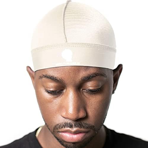 Silky Wave Cap for 360, 540 & 720 Waves - Soft Breathable Durag Beanie for Men