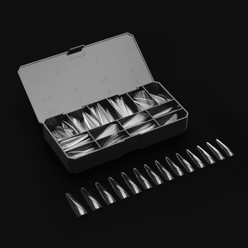 Aprés Gel-X Sculpted Stiletto Extra Extra Long Nail Tips - 210 Count