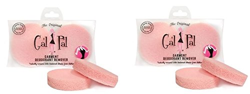 Deodorant Be-Gone Remover Sponge - Pack of 2 Pink Sponges