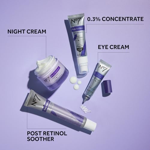 No7 Post-Retinol Soothing Face Cream - Hydrating Night Moisturizer