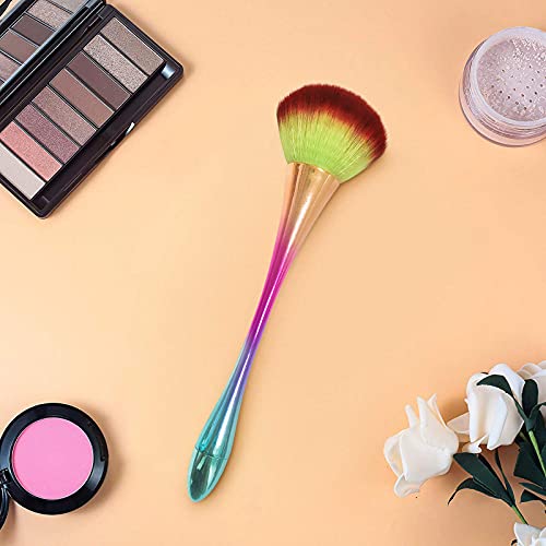 Jutoe 2 Pcs Large Kabuki Makeup Brush Set - Soft, No-Shed Bristles