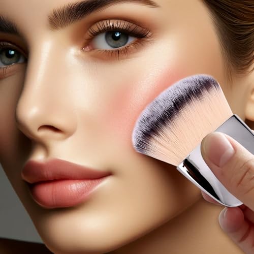 Jaasuee Mini Makeup Brush Set - Soft Blush & Powder Brushes
