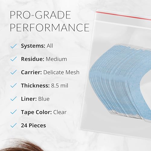 Walker Tape 5" Superwide Lace Front Support Tape - Hypoallergenic Double-Sided Wig Tape