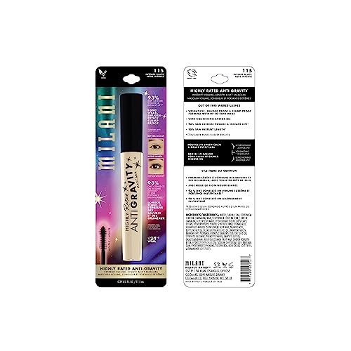 Milani Anti-Gravity Mascara - Extreme Volume & Length, Black