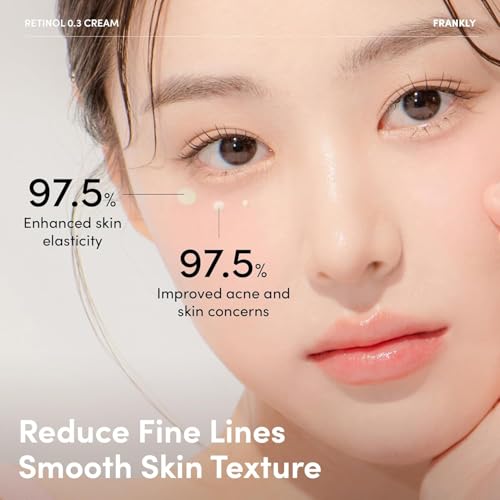 FRANKLY Retinol 0.3% Cream - Anti-Aging & Hydrating 0.7oz