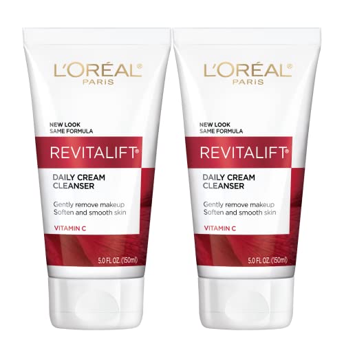 L'Oreal Paris Revitalift Daily Cream Cleanser with Vitamin C - Pack of 2