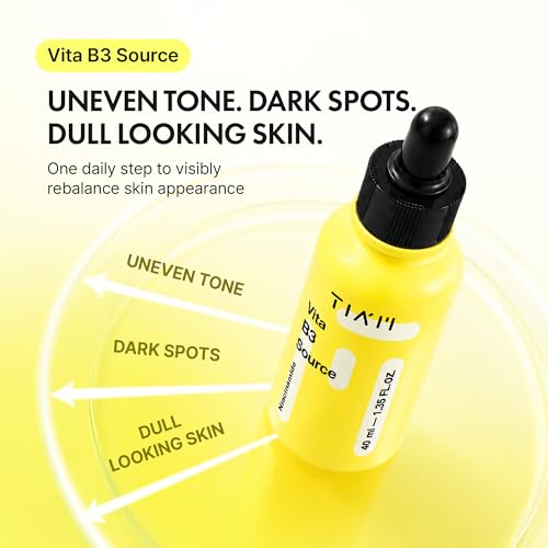 TIA'M Vita B3 Source Serum, 10% Niacinamide & 2% Arbutin Brightening Face