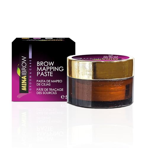 MinaiBrow Mina White Brow Paste 5g for Brow Mapping & Outline