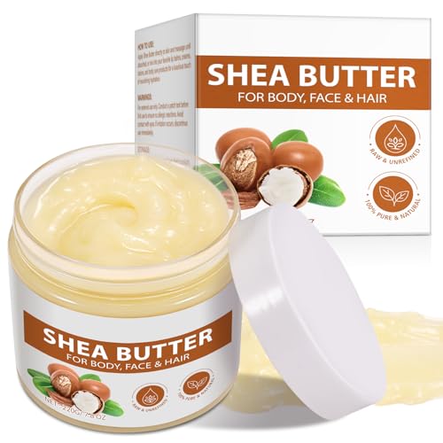 Organic Raw Shea Butter Hand Cream - Deep Moisturizing 7.8 OZ