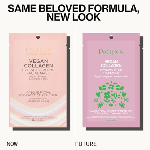 Vegan Collagen Face Mask - Hydrate & Plump with Cucumber & Aloe