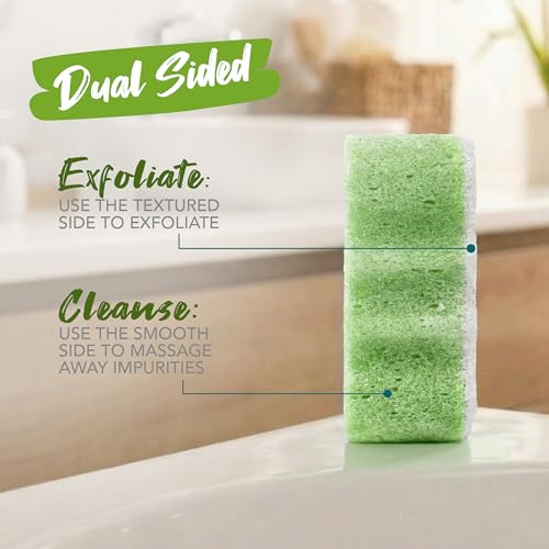 Spongeables Body Wash Infused Sponges - Açai Berry, 3-Pack