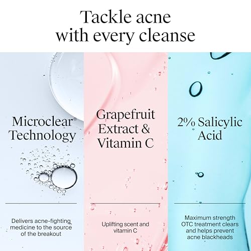 Neutrogena Oil-Free Pink Grapefruit Acne Face Wash 9.1 fl oz - Pack of 1