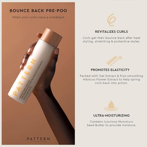 PATTERN Bounce Back Pre-Shampoo for Curly Hair - Revive Limp Curls & Reduce Frizz