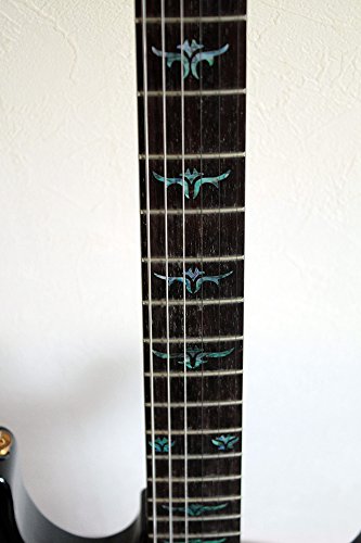 Jockomo Guitar Inlay Sticker - Tailored Leaf Design in Abalone Mix
