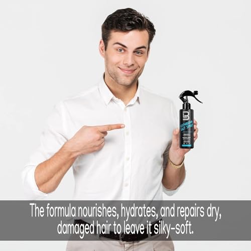 L3 Level 3 Sea Salt Texturizing Spray - Creates Beachy Waves and Texture - Light Hold - Casual Hair Finish (8.45 Fl Oz)