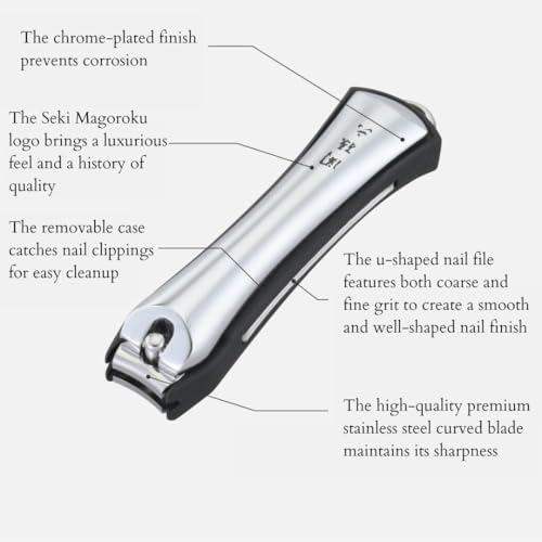 Seki Mago Roku Type 102 Large Nail Clipper - Japanese Steel