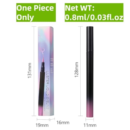 Waterproof Purple Metallic Eyeliner – High Pigment Liquid Pencil