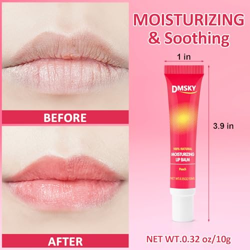 Dmsky 24 Pack Flavored Lip Gloss Set - Clear, Hydrating, Non-Sticky Lip Oil