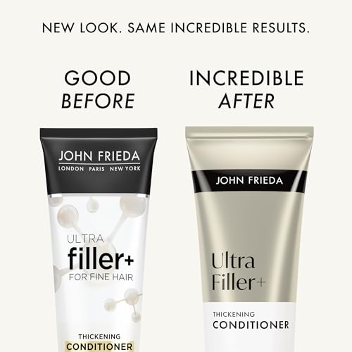 John Frieda ULTRAfiller+ Thickening Conditioner with Biotin, 8.3 fl oz - Volumizing for Fine Hair