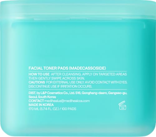 MEDIHEAL Madecassoside Blemish Care Toner Pad - 100 Count