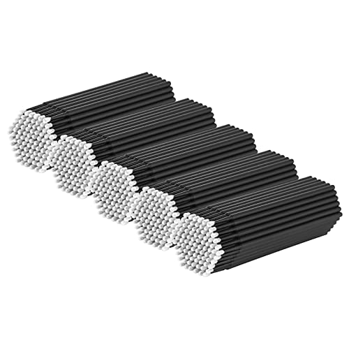 Cuttte 500PCS Micro Swabs for Eyelash Extensions & Makeup