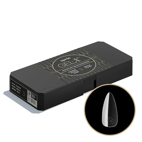 Aprés Gel-X Stiletto Nail Tips - Sculpted Short, 280 Count