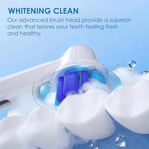 Voguish Replacement Electric Toothbrush Heads for Oral B - 8 Pack