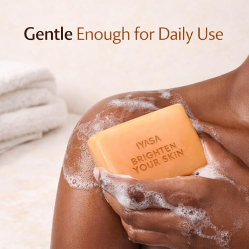 IYASA Kojic Acid Brightening Soap for Dark Spots & Hyperpigmentation - 2 Pack