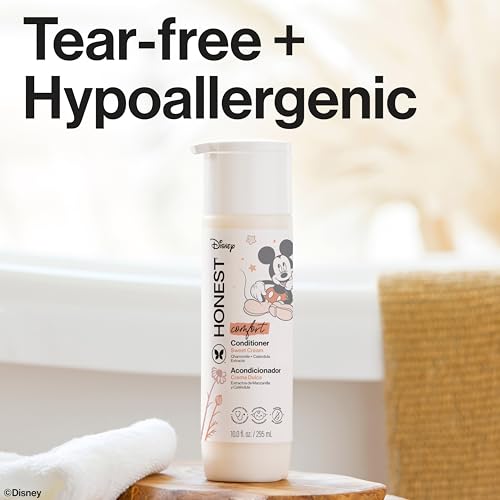 The Honest Company Mickey Mouse Sweet Cream Conditioner - Gentle & Nourishing