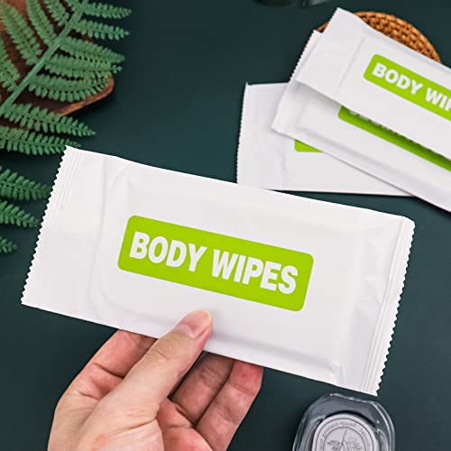 Hipruict Large Body Wipes, 50 Pack - Aloe Vera, No Rinse, Odor Removal