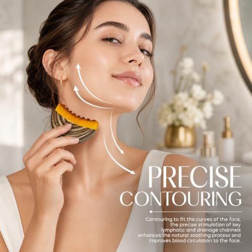 Lymphatic Drainage Face Brush 2-Pack for Sculpting & Anti-Puffiness