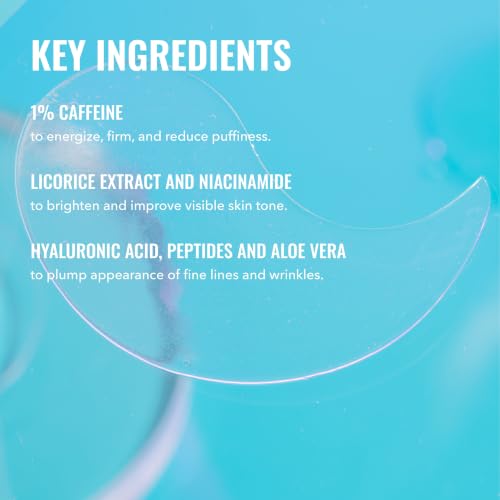 Good Molecules Caffeine Energizing Hydrogel Eye Patches - 30 Sets