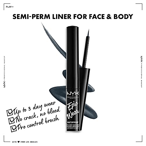 NYX Professional Makeup Epic Wear Liquid Liner - Stone Fox, 0.12 Fl Oz
