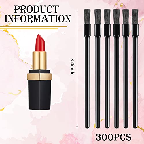 Disposable Lip Brush 300Pcs Lip Gloss Wands Applicators for Makeup